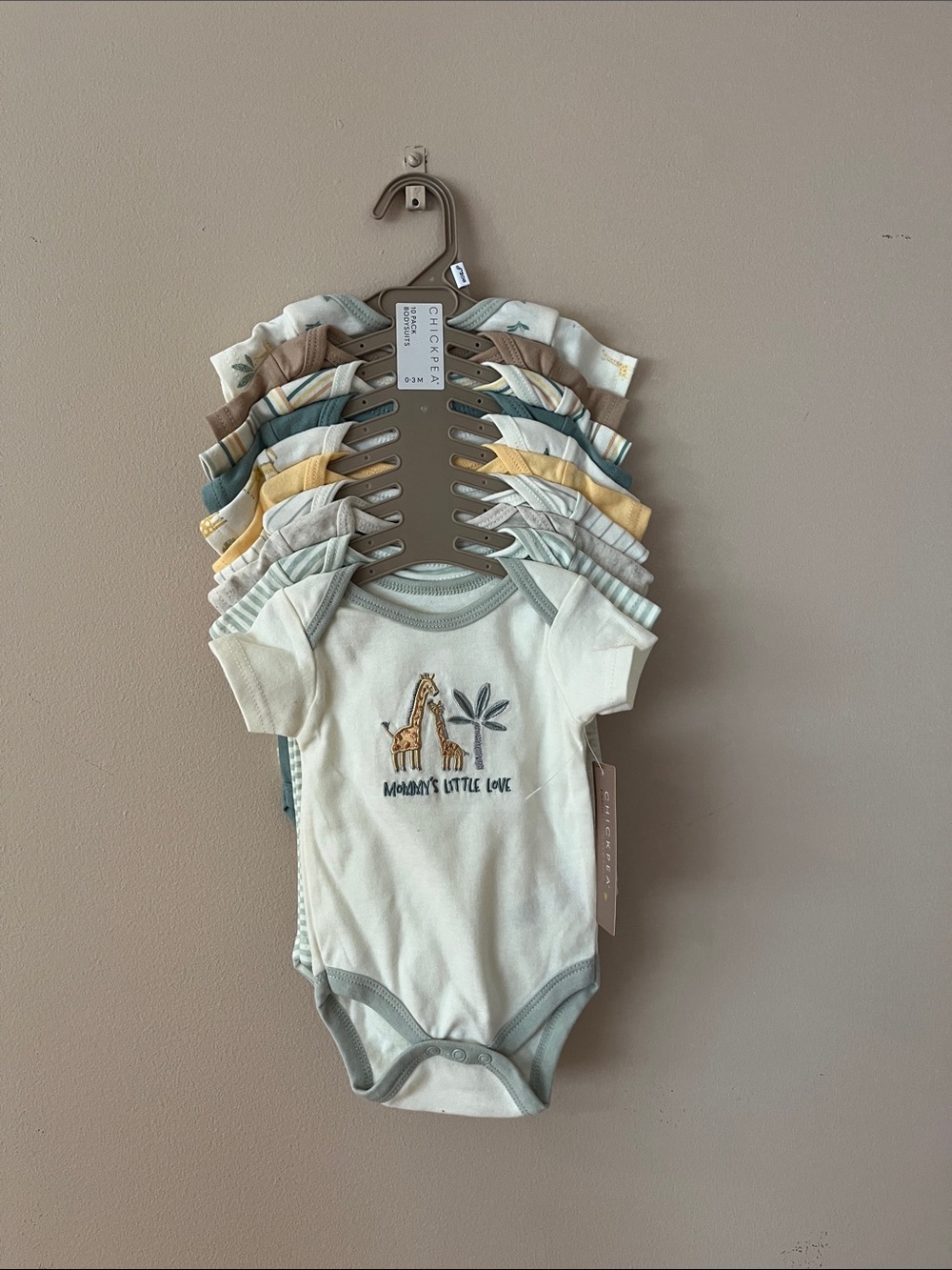 Baby Printed Bodysuit - Pack of 10